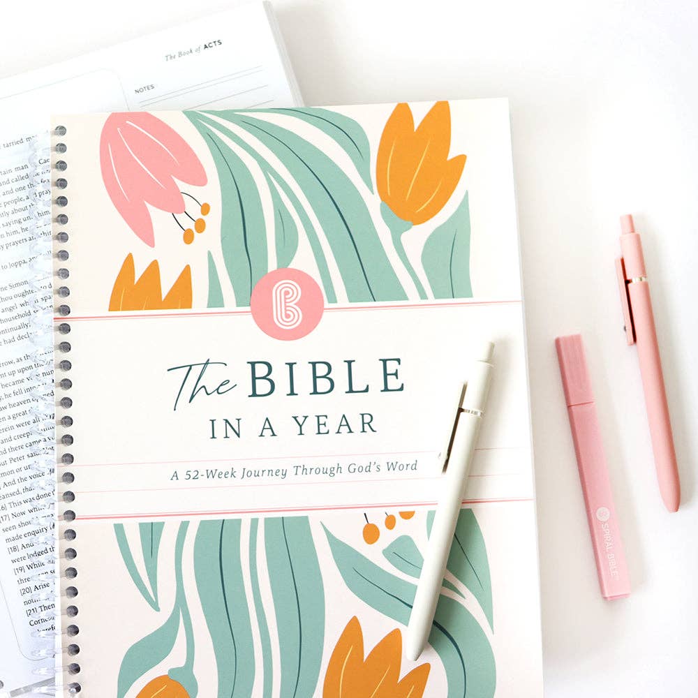 The Bible In A Year: A 52-Week Journey Through God's Word (Softcover)