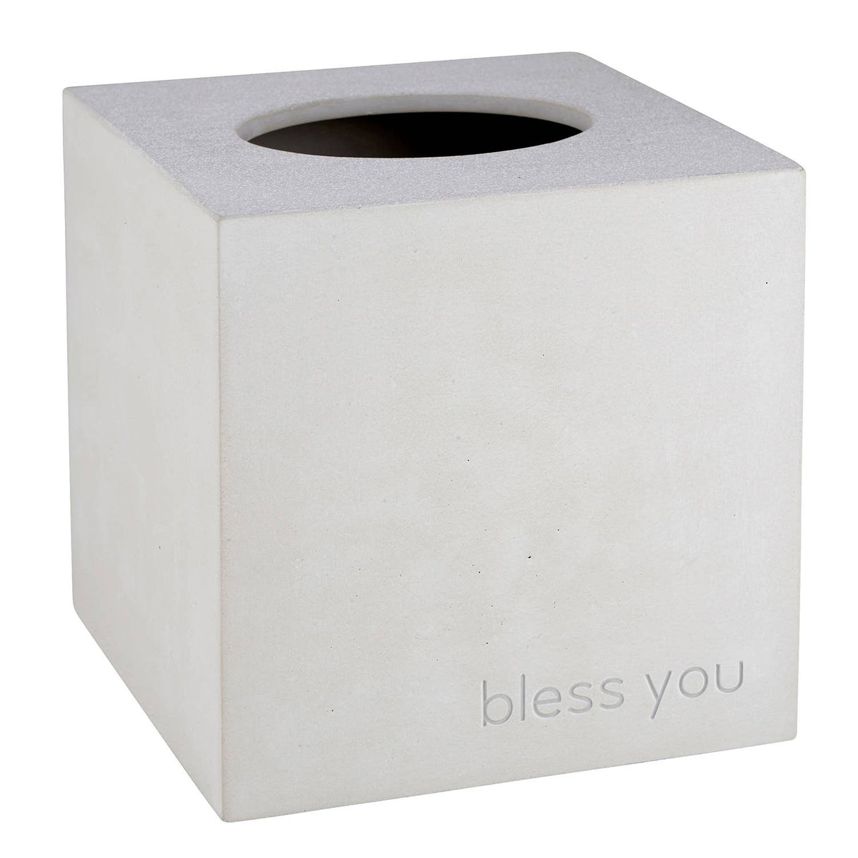 Light Grey Cement Tissue Box