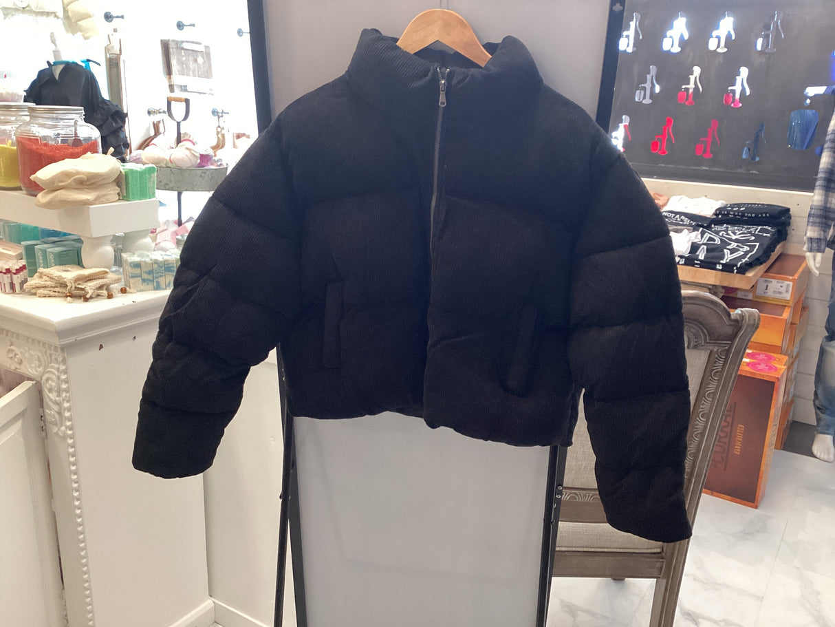DZ23G453 Cream/Black/ Bomber Jacket