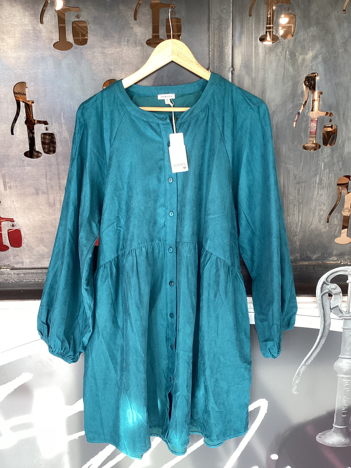 G21259 Teal Dress by Jodifl