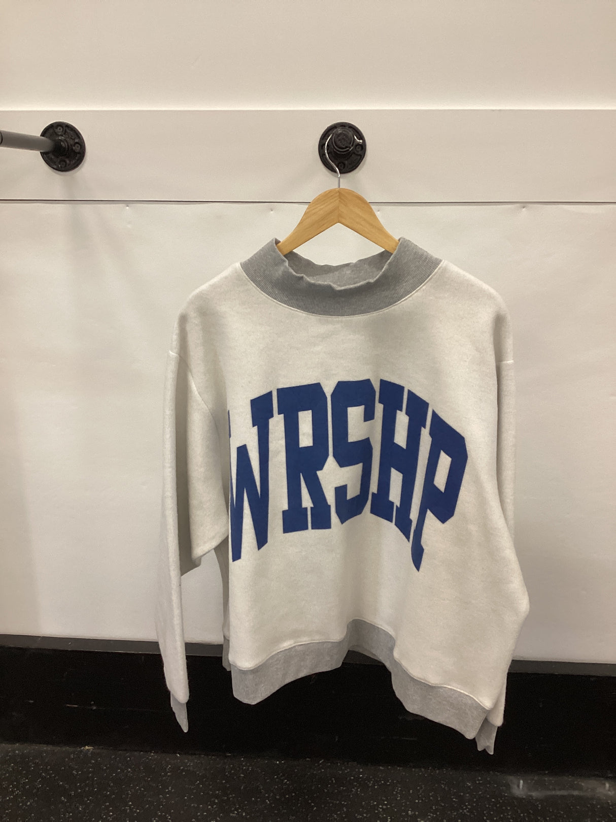 WRSHP-2Sided Mock Sweatshirt
