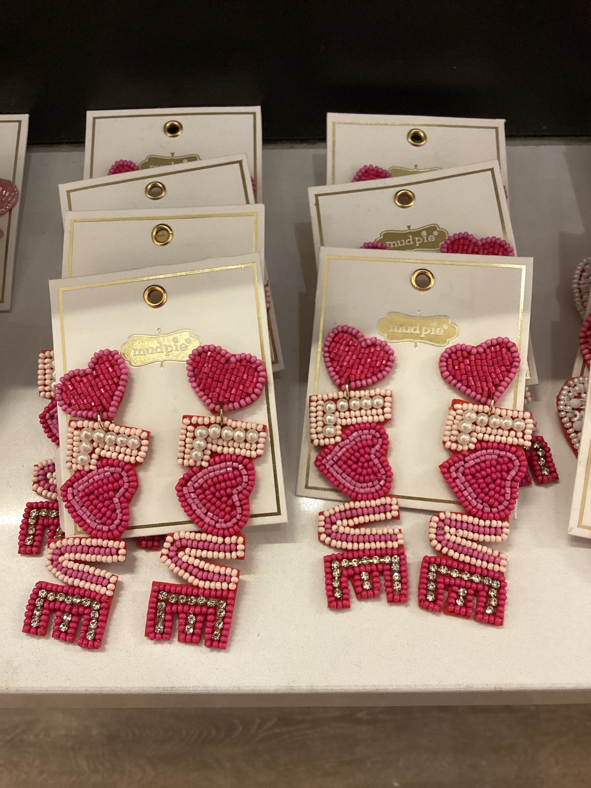 81430055 VALENTINE BEADED EARRINGS