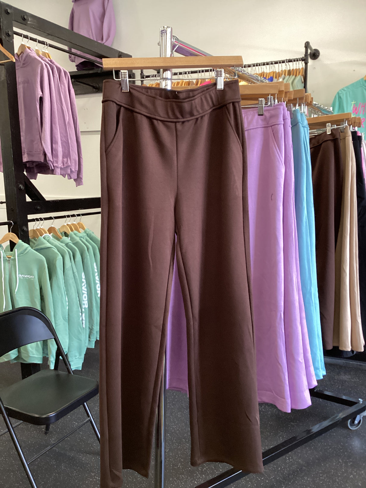 827SC023 - Wide Long Pants