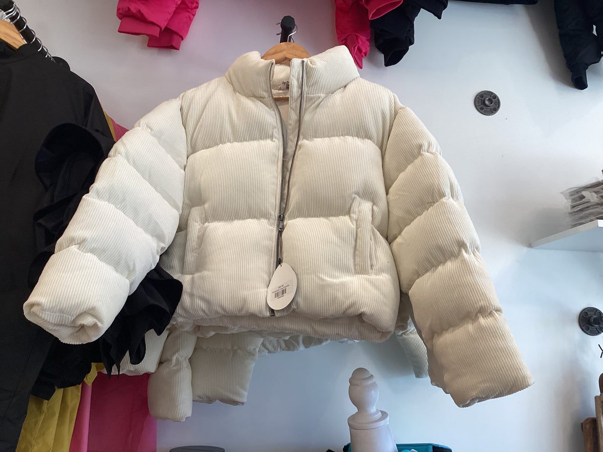 DZ23G453 Cream/Black/ Bomber Jacket