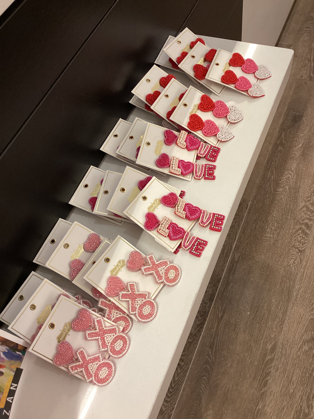 81430055 VALENTINE BEADED EARRINGS