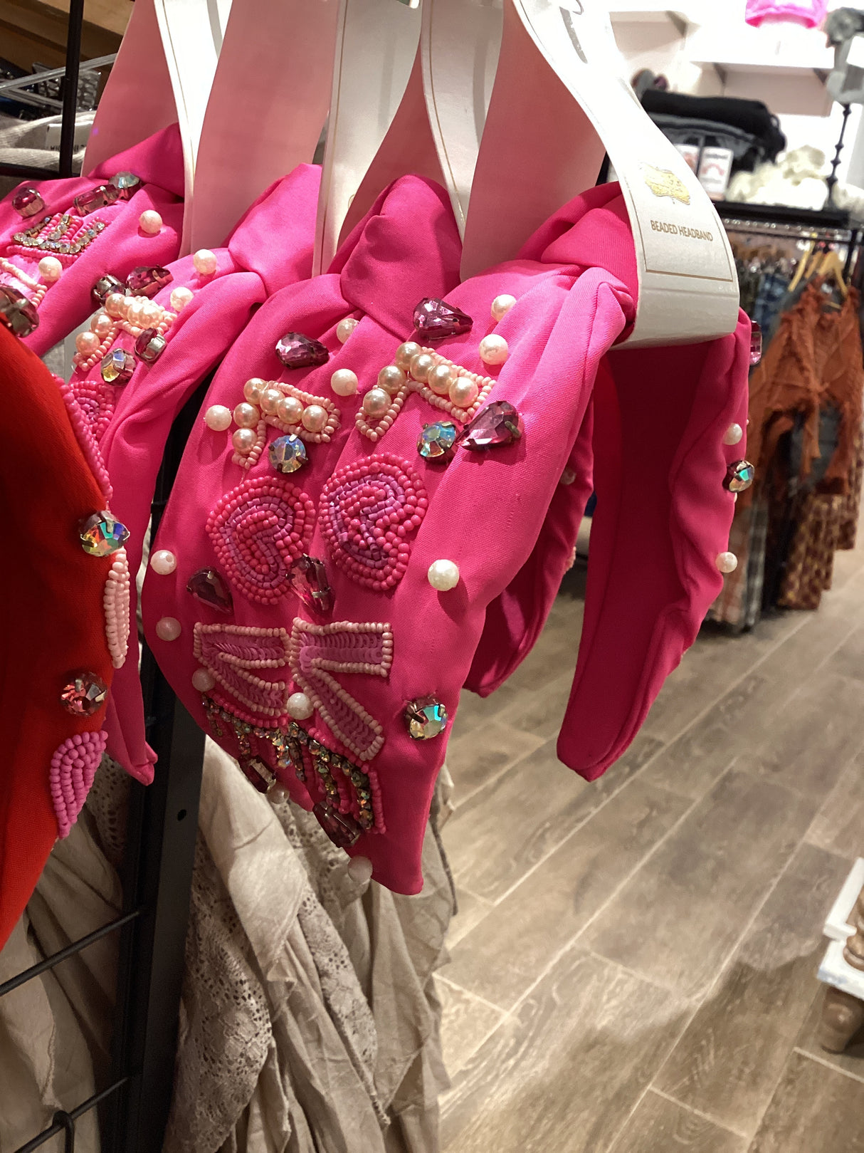 80160056 Valentine Beaded Headband