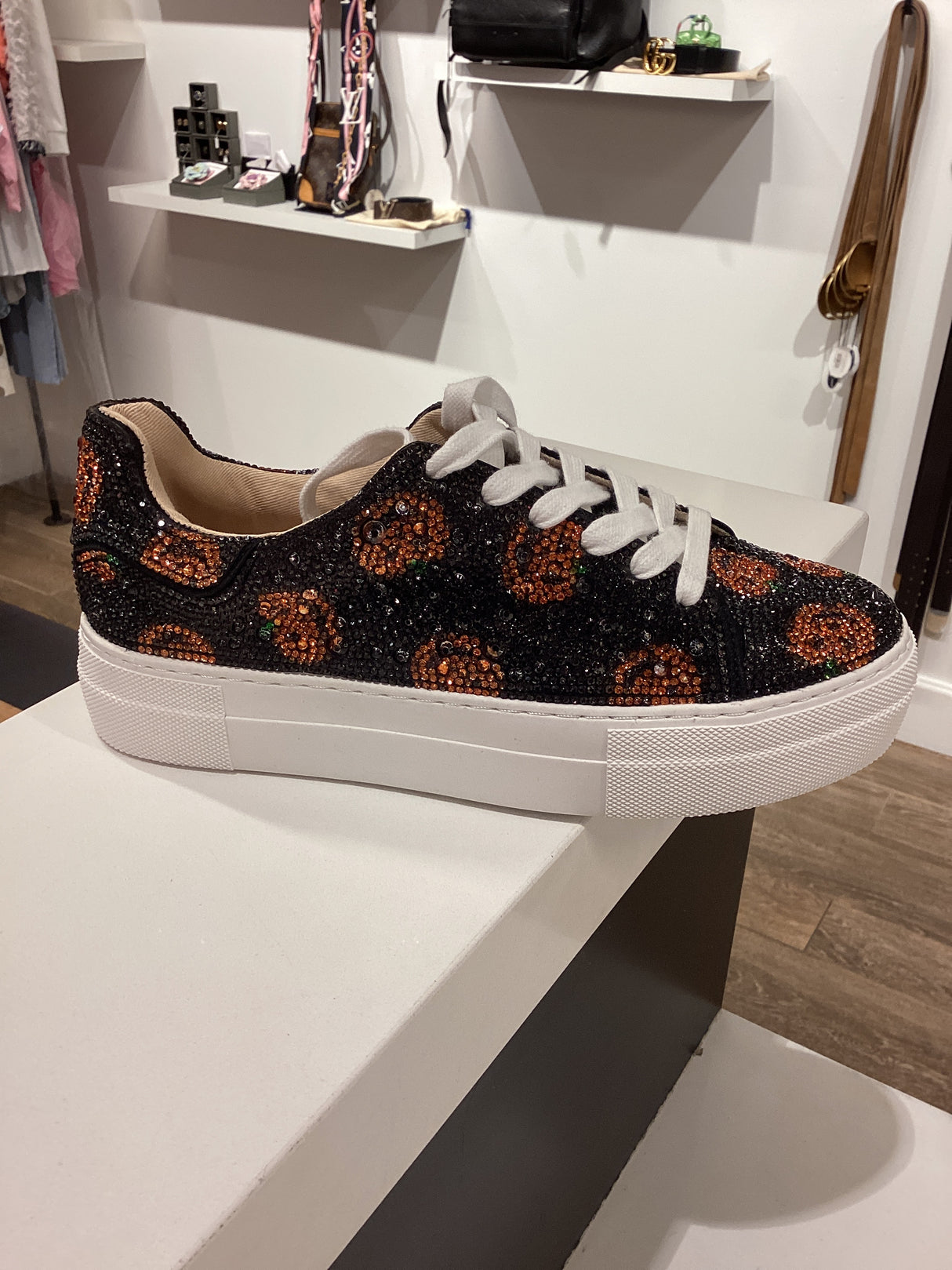 Pumpkin Betsey Johnson Sneakers