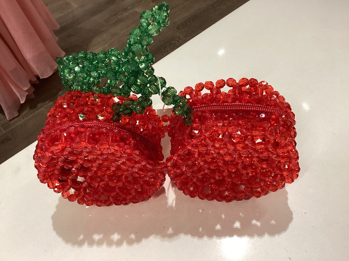 HDB33354 CHERRY BEAD MINI BAG
