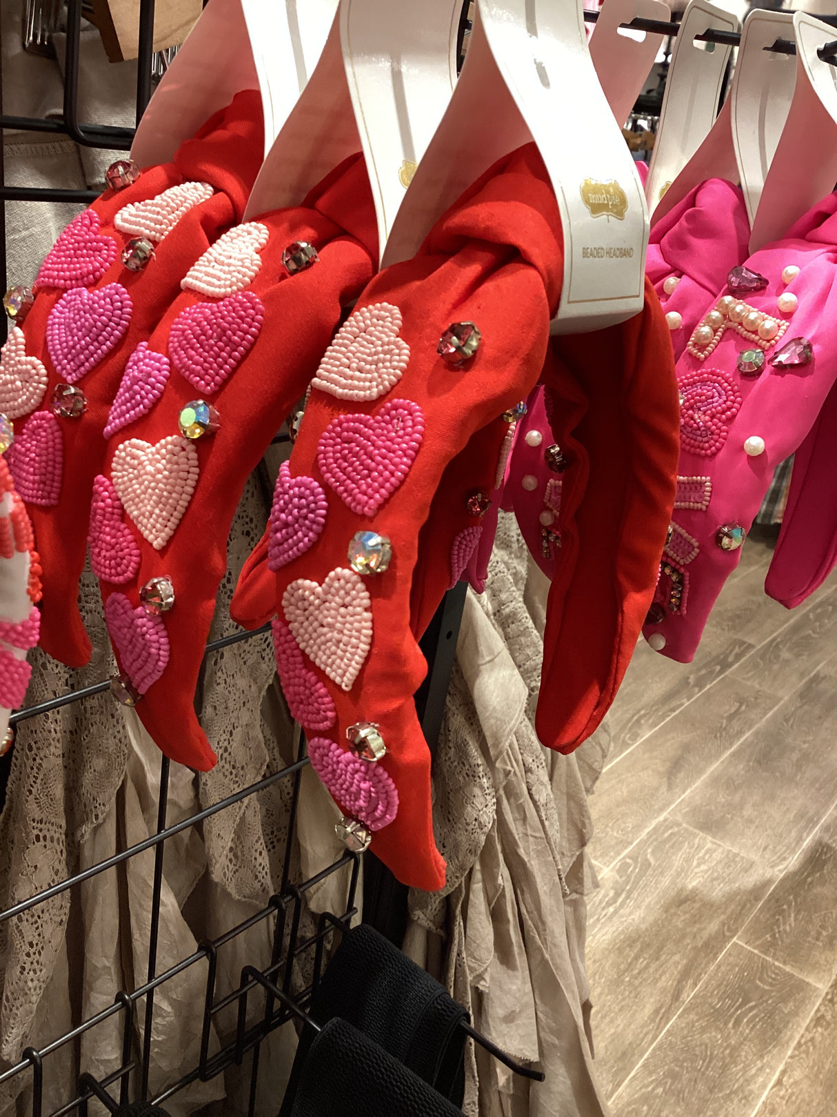 80160056 Valentine Beaded Headband