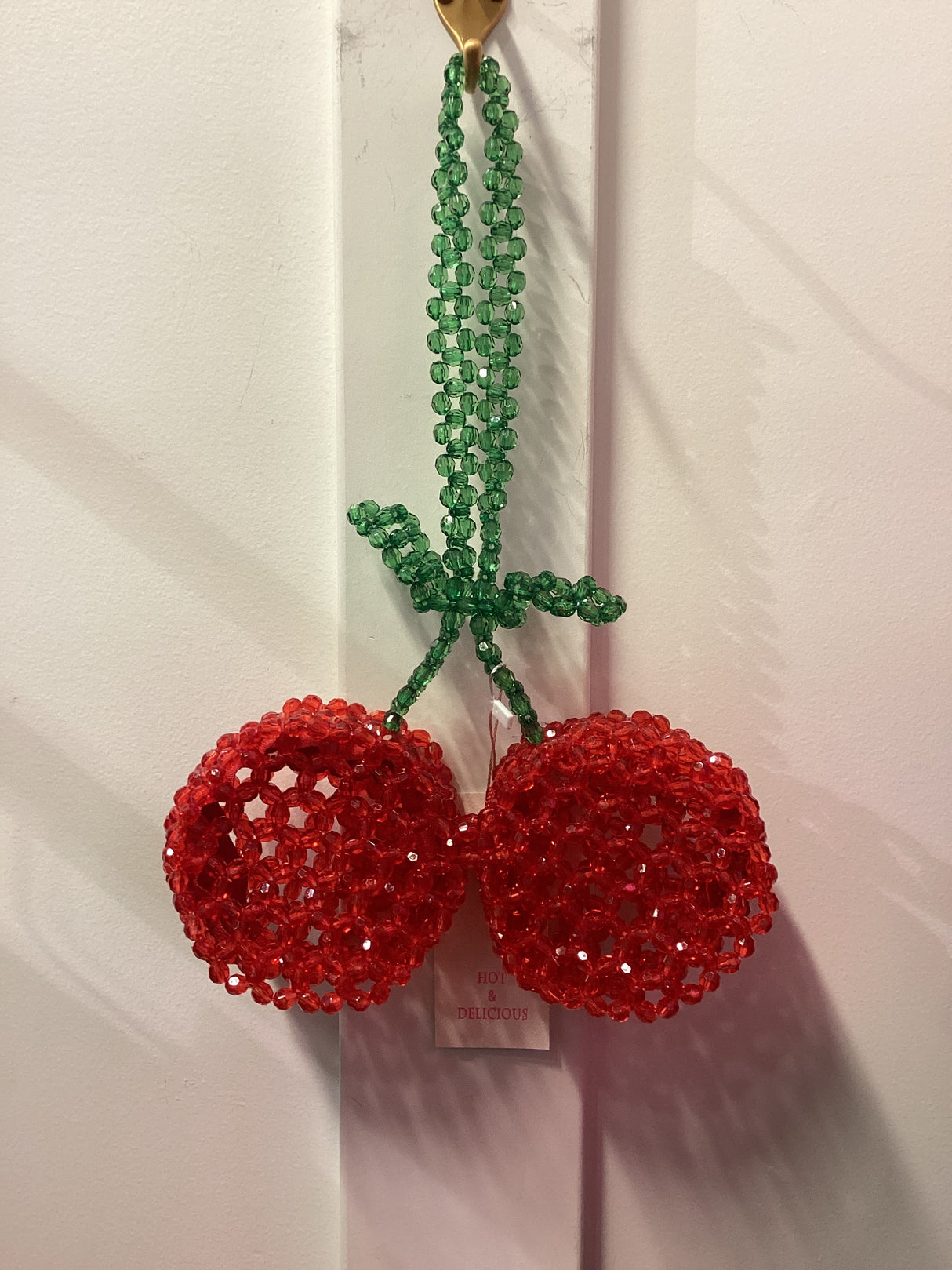 HDB33354 CHERRY BEAD MINI BAG