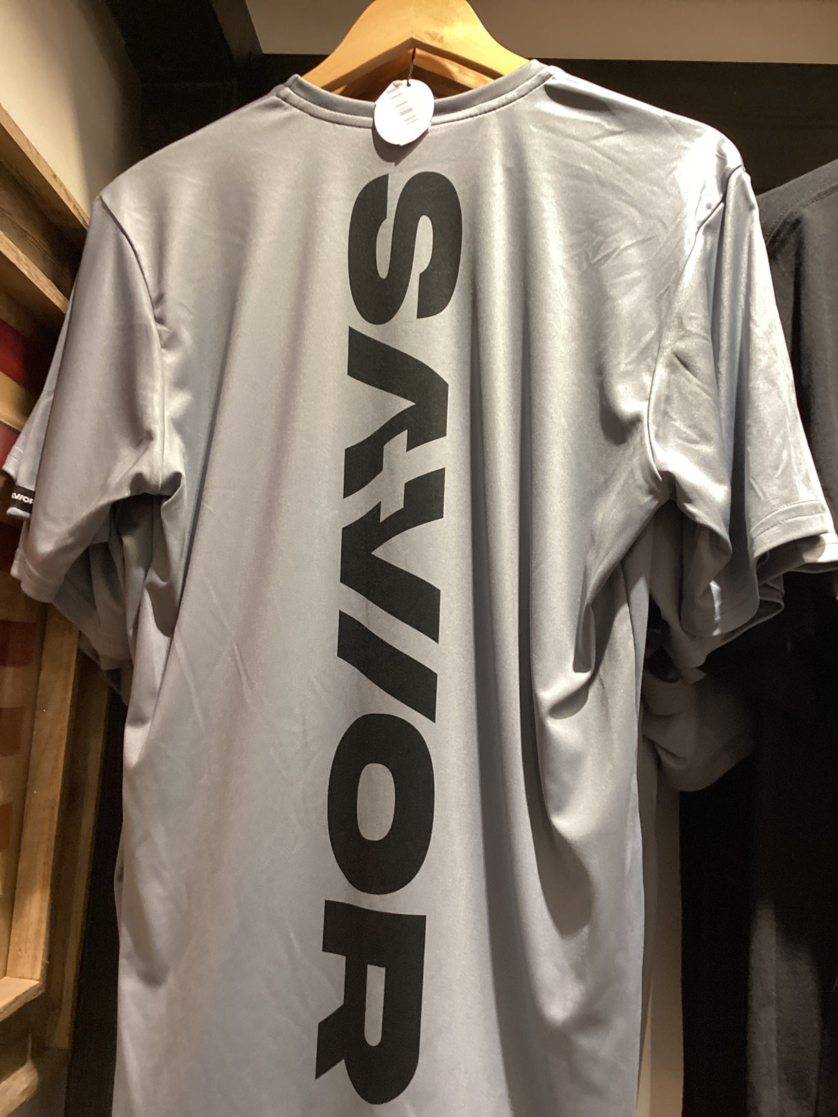 Savior AV Gray Performance T-Shirt