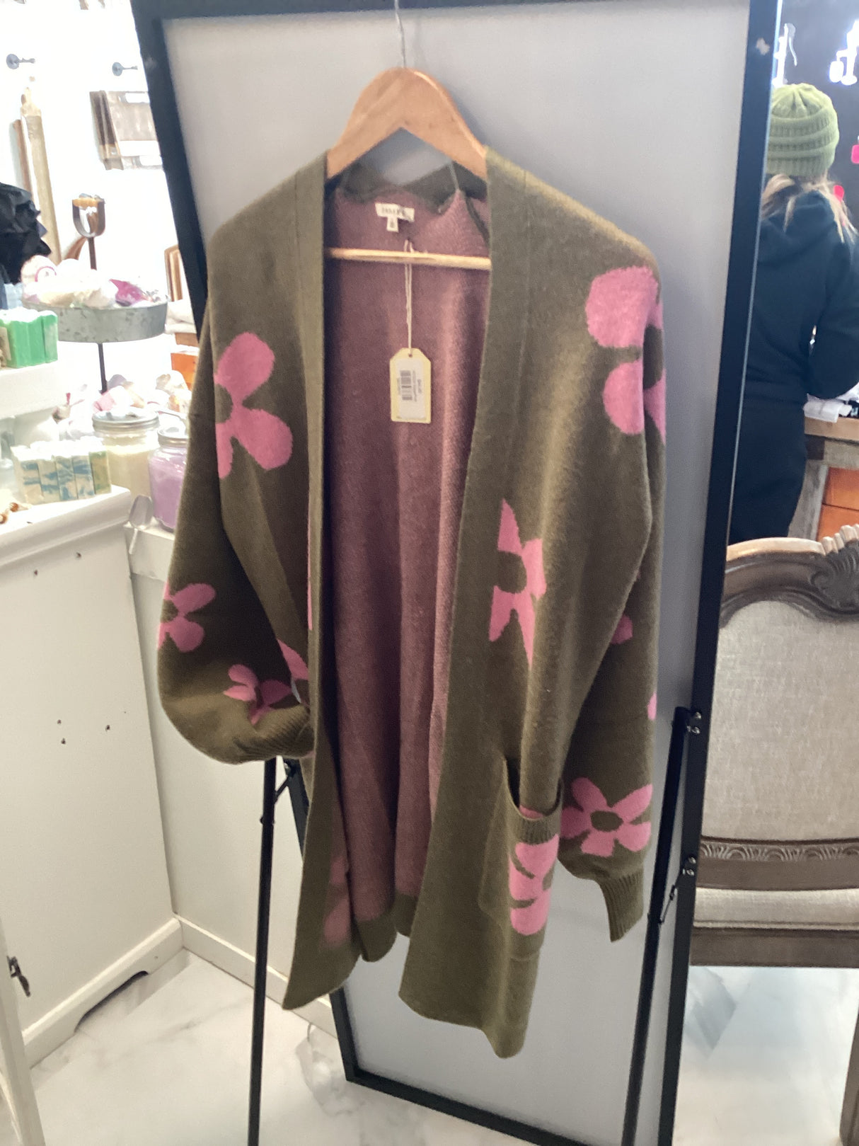 H10234 Sage/Pink