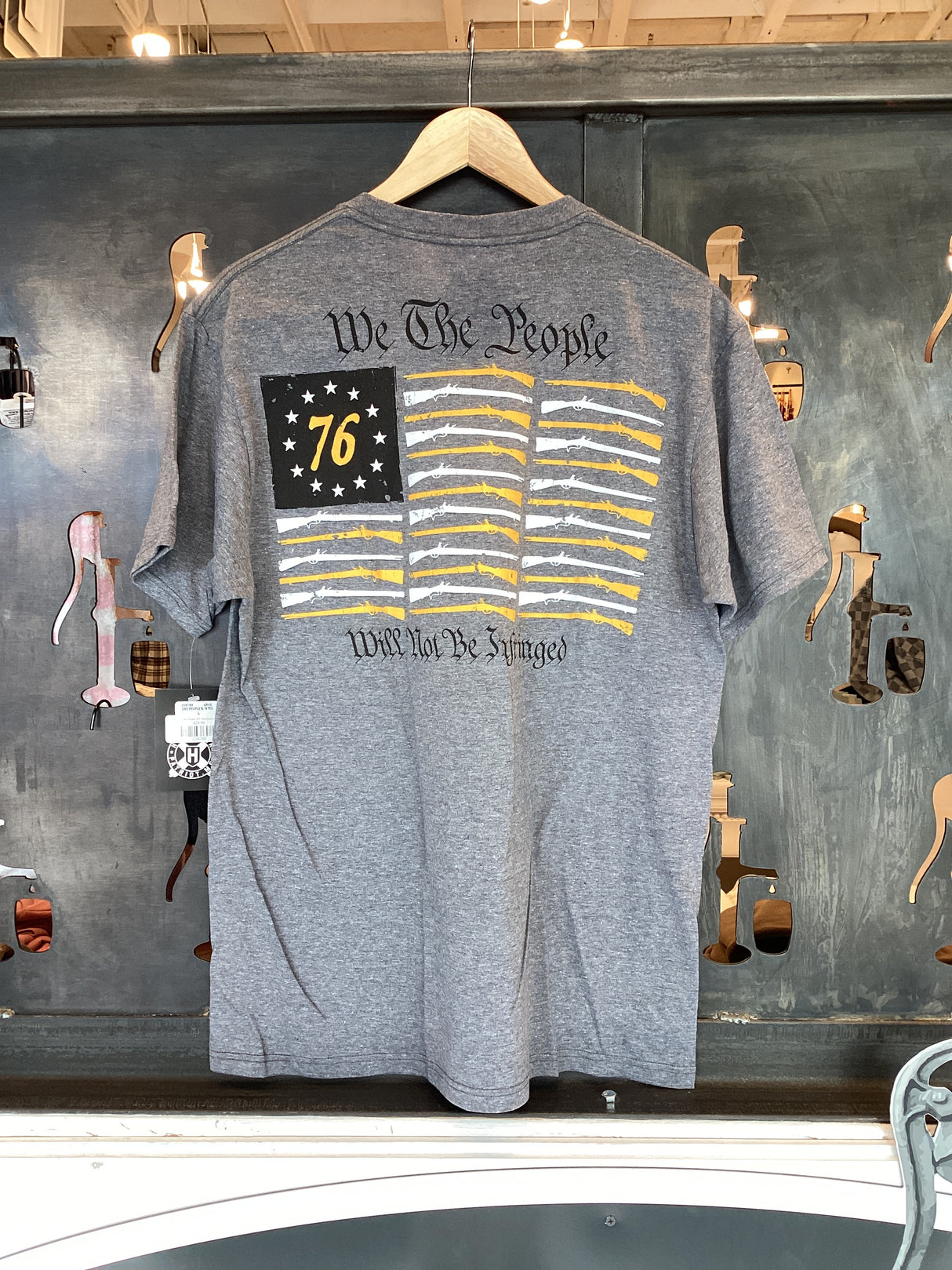 CV6769 One People S/S Tee-Graphite Heather