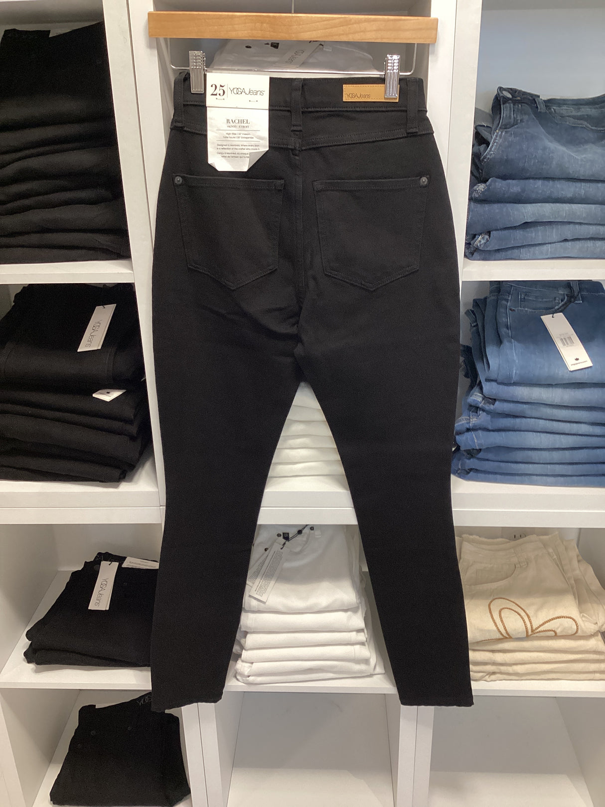 1963BK-R30.I-Black-All Yoga Jeans (Save 25% OFF)