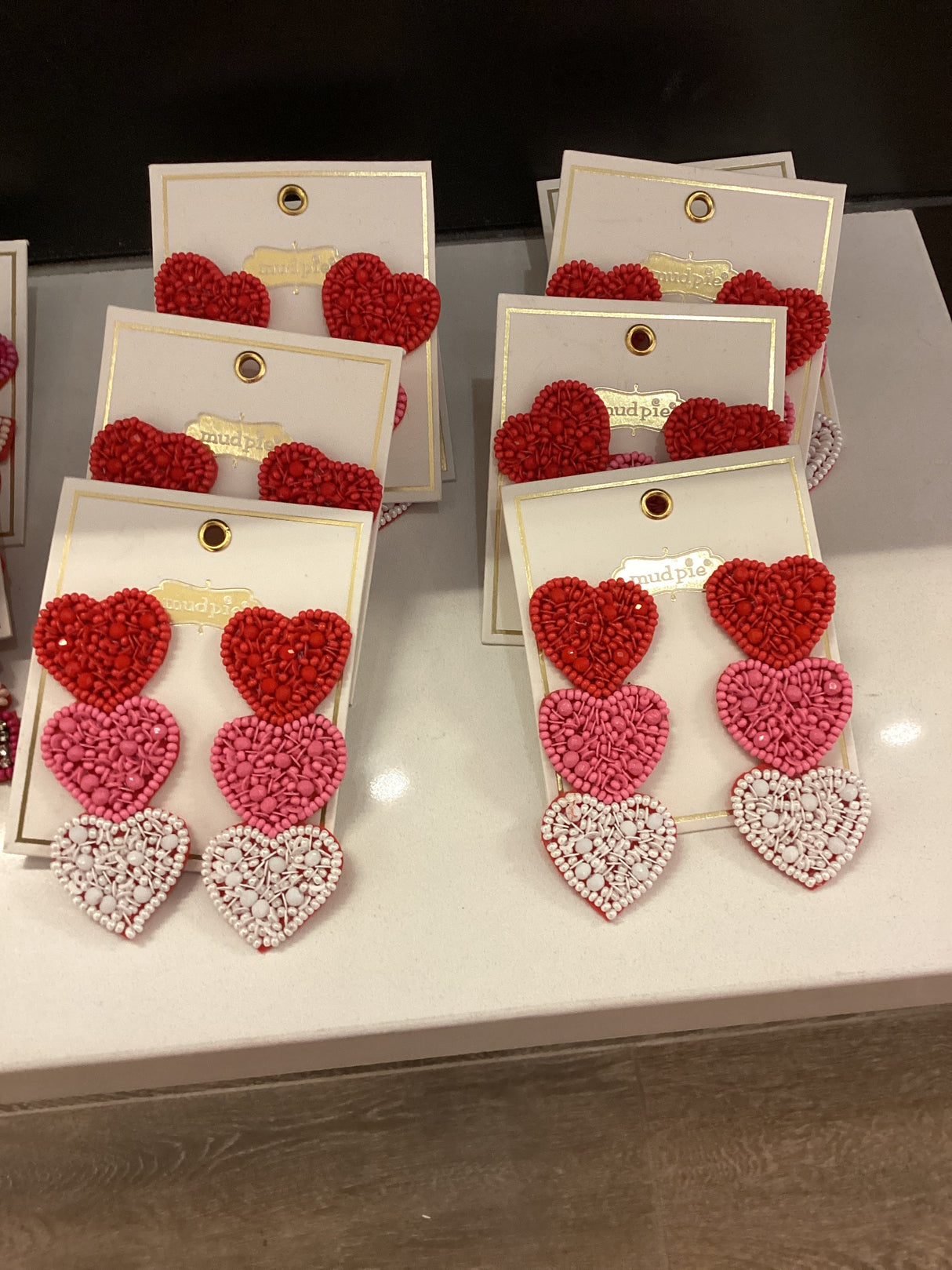 81430055 VALENTINE BEADED EARRINGS