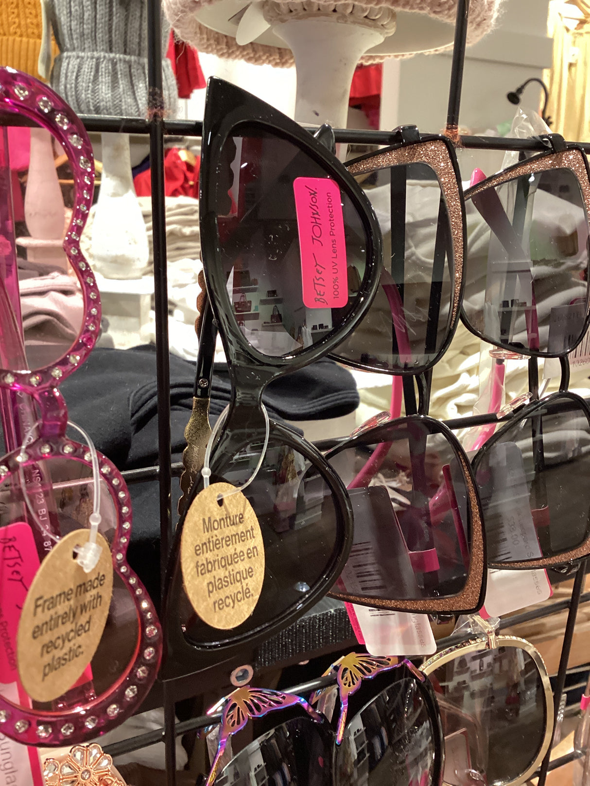 10267559 Black Cat Eye Sunglasses