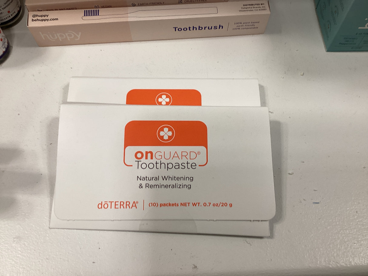 On Guard Natural Whitening Toothpaste Samples