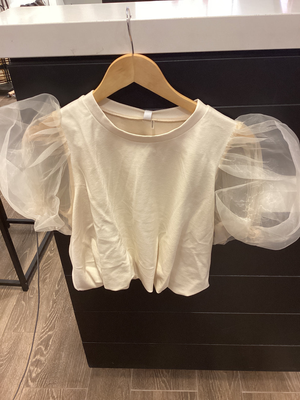 GT7848 PUFF SLEEVE BLOUSE