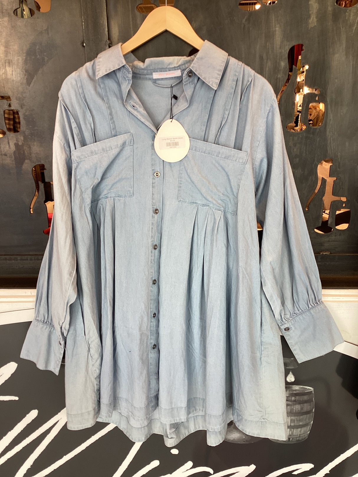 Long Sleeve denim dress