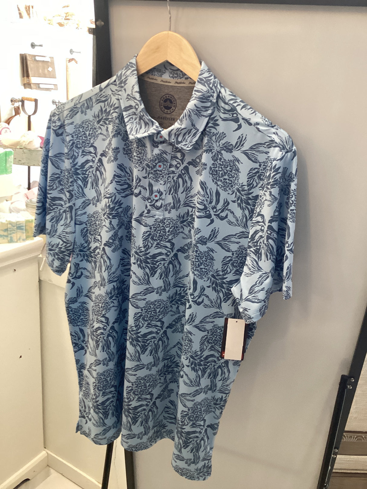 COREKT1623-LTBLUC-Tallahassee Polo