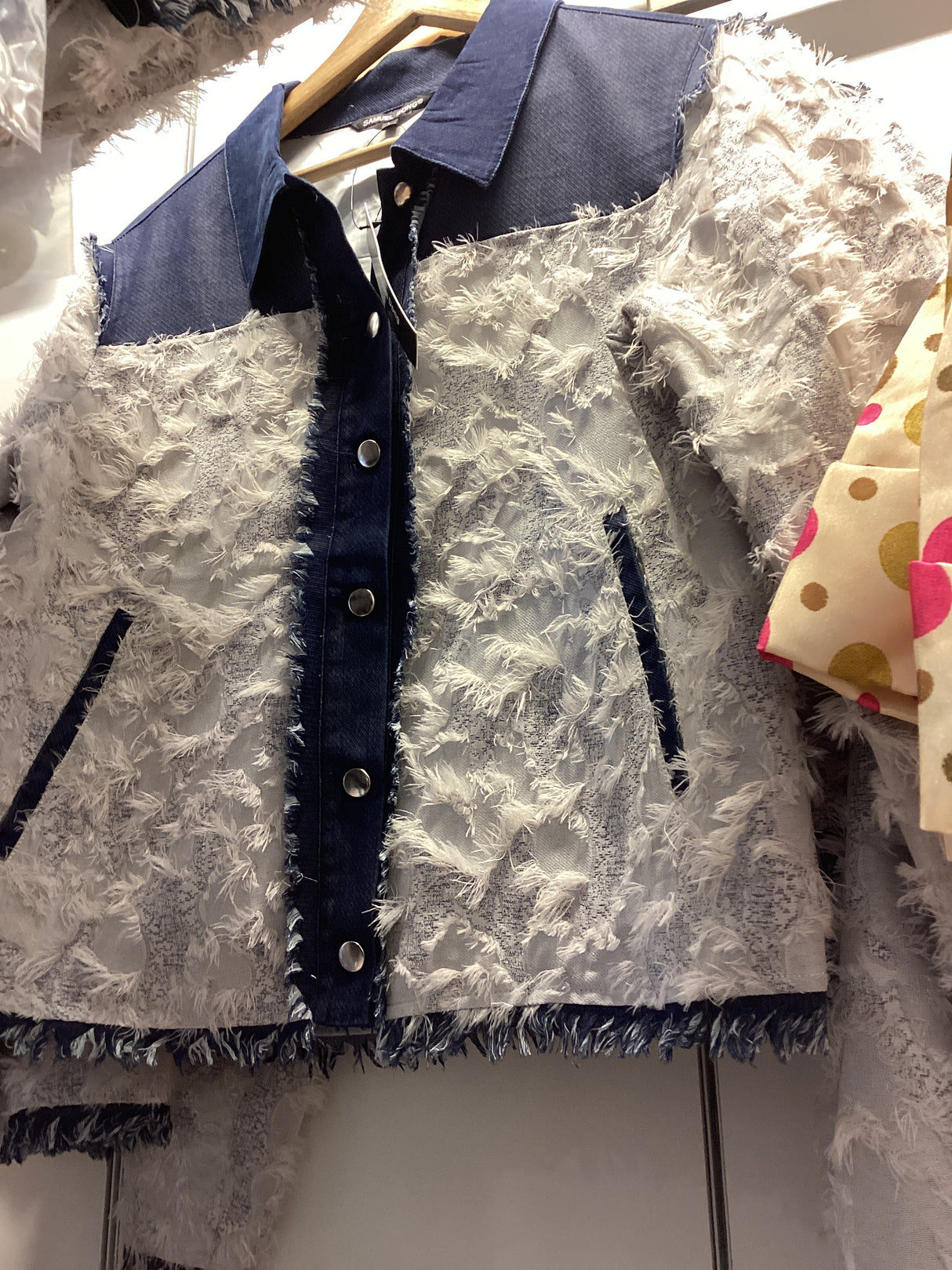 S25010 Jacket Denim Match