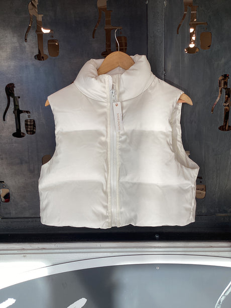 2204-244LVZ Vest Khaki/White