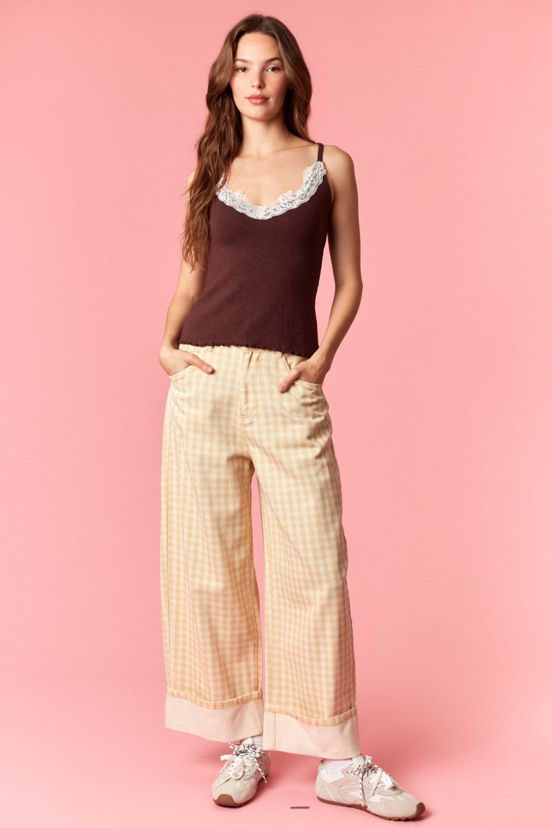 IP300870-03 Gingham Yellow Barrel