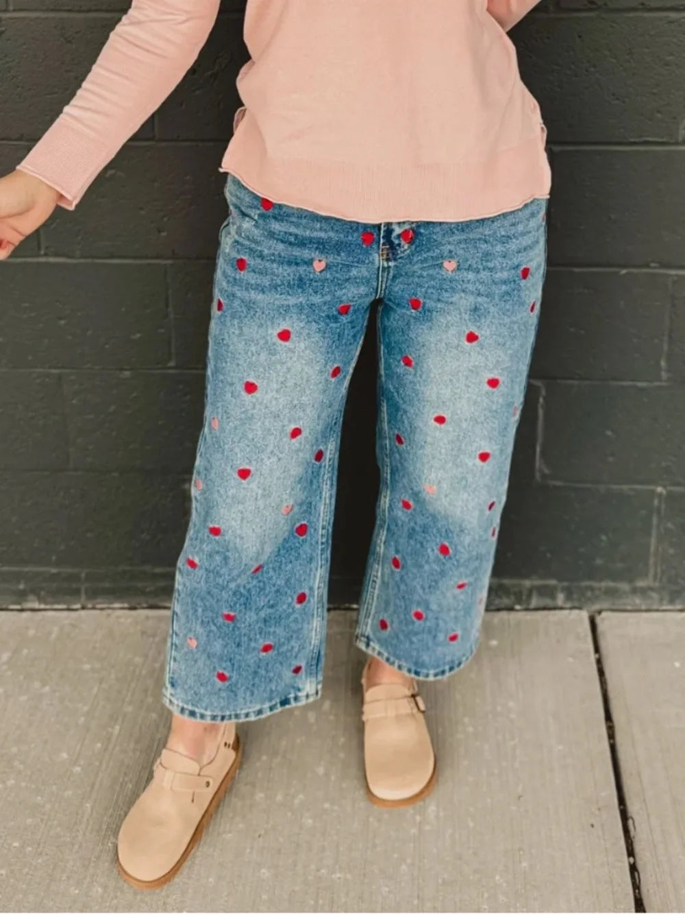 EP10012 - Heart Boyfriend Jeans