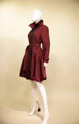 11666 - MERLOT Coat Dress