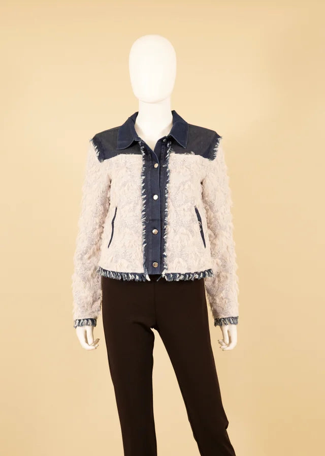 S25010 Jacket Denim Match