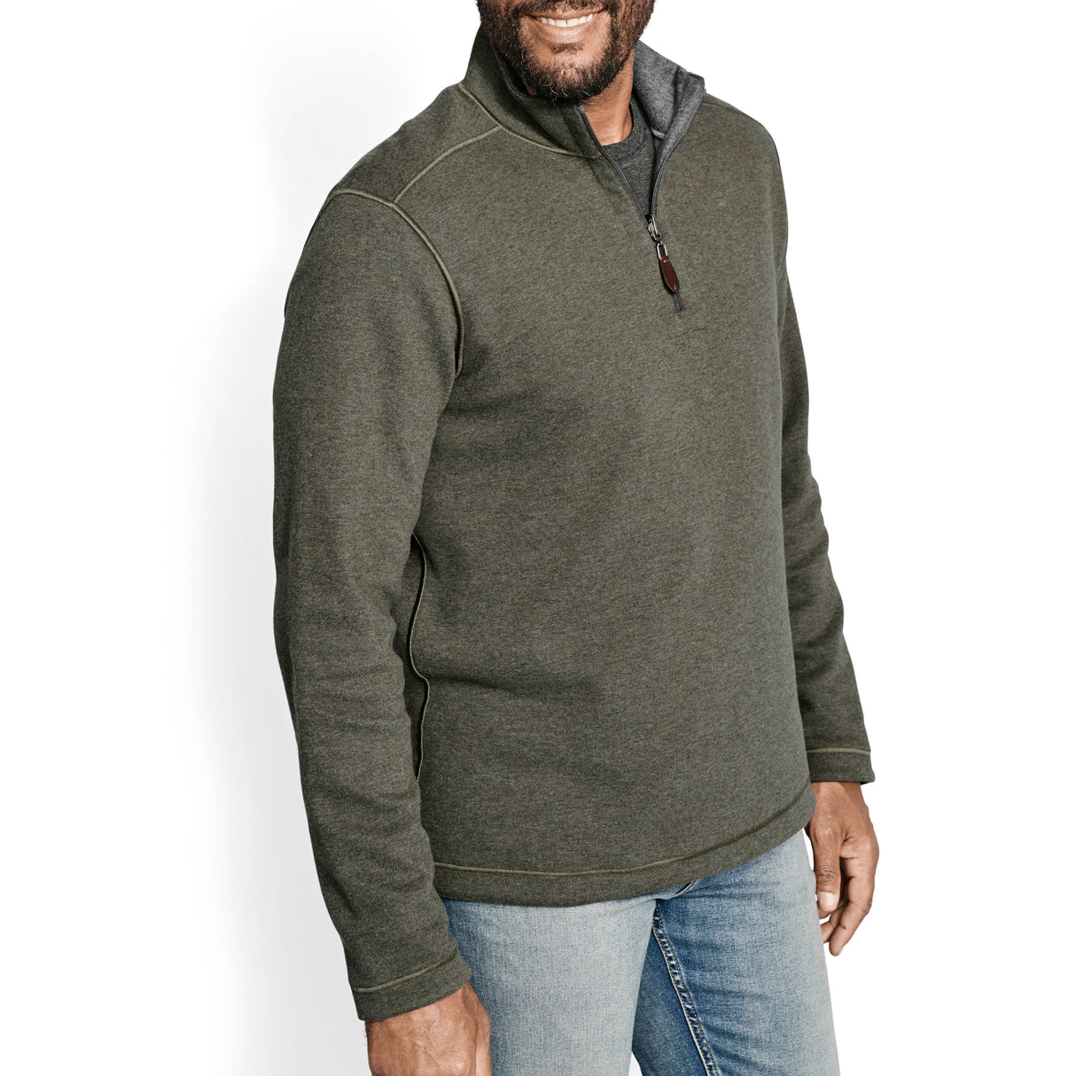 07404468 Reversible solid shirt by Johnston & Murphy