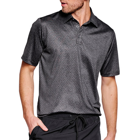 74-5798 XC4 Polo-Black Linked Oval by Johnston & Murphy