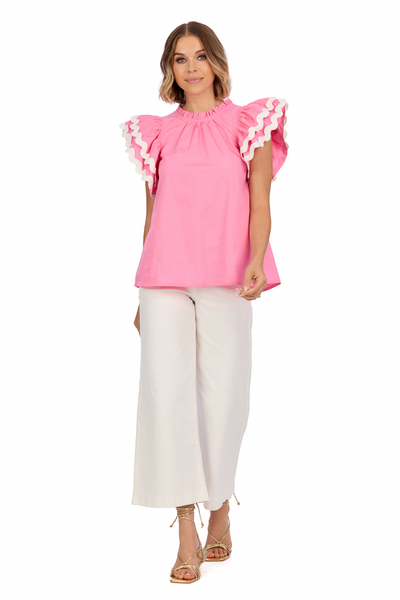 85100227PK ANGIE RIC RAC TOP