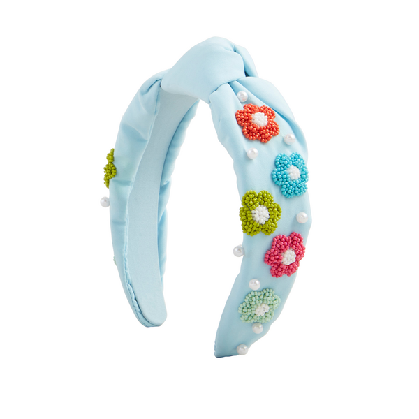 80160055BL EASTER BEADED HEADBAND - BL