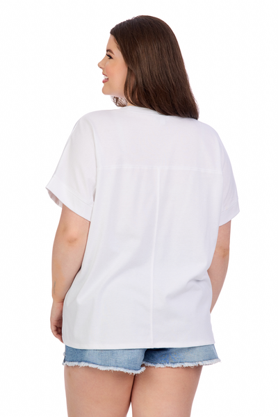 85100225WH 4TH OF JULY SPARKLE TOP