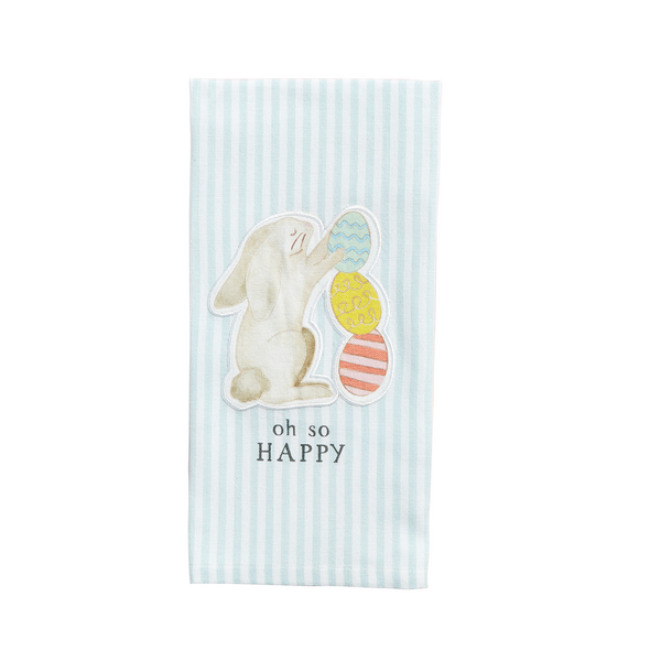 42170054E BUNNY W/EGG PATCH TOWEL