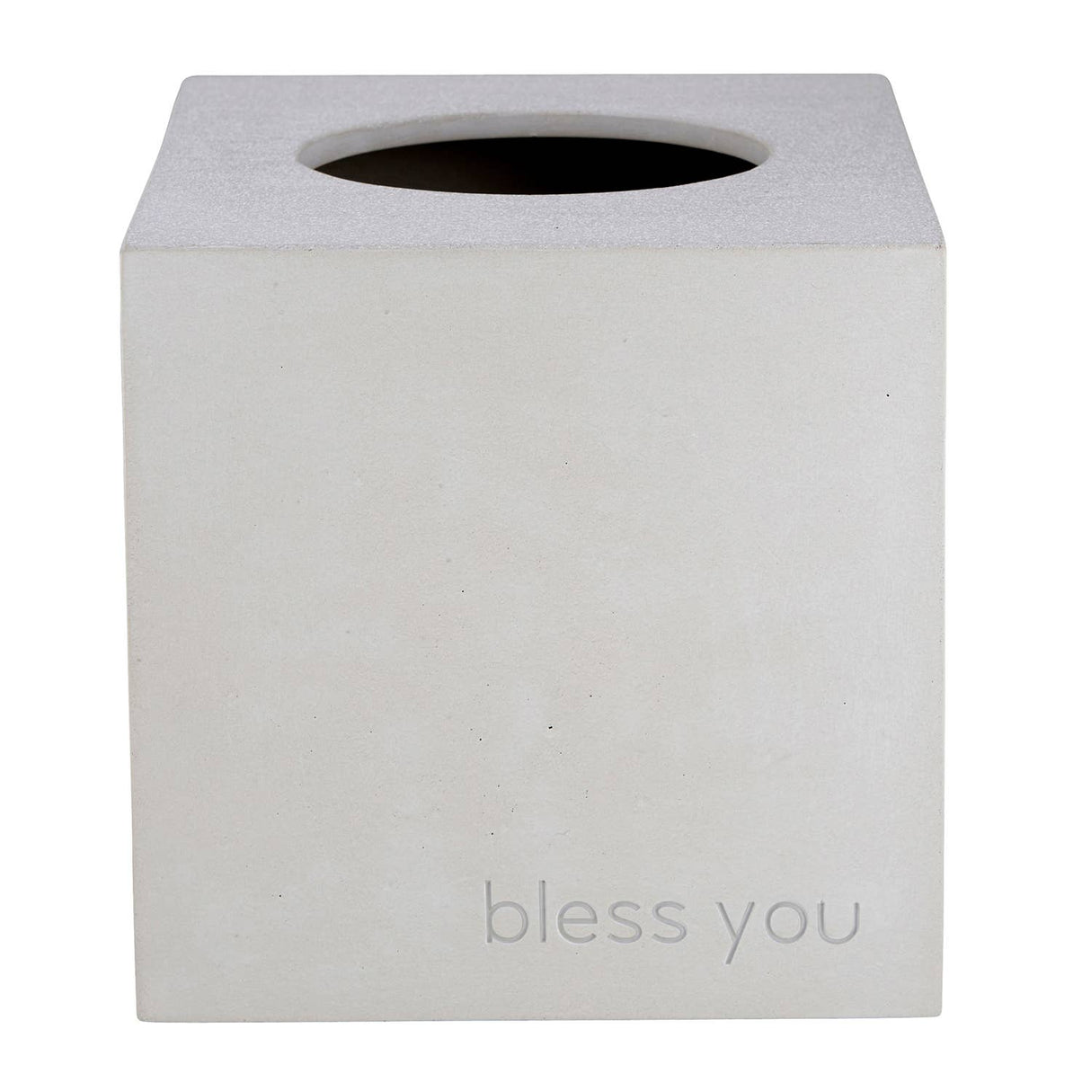 Light Grey Cement Tissue Box