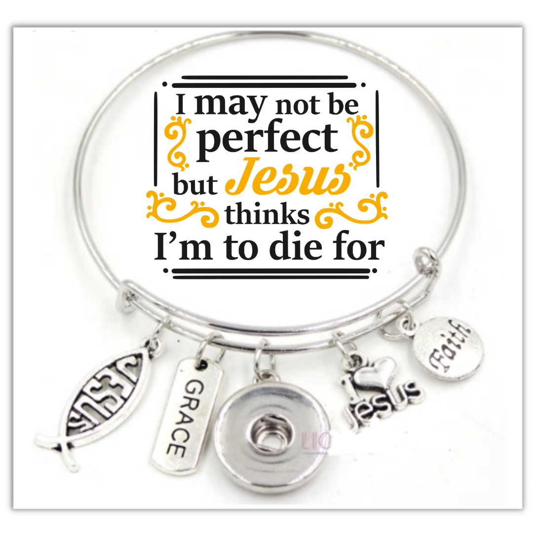 Bracelet - Christian - Faith - Jesus - Inspirational Bangle