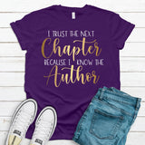 Trust The Next Chapter Inspirational T-Shirt