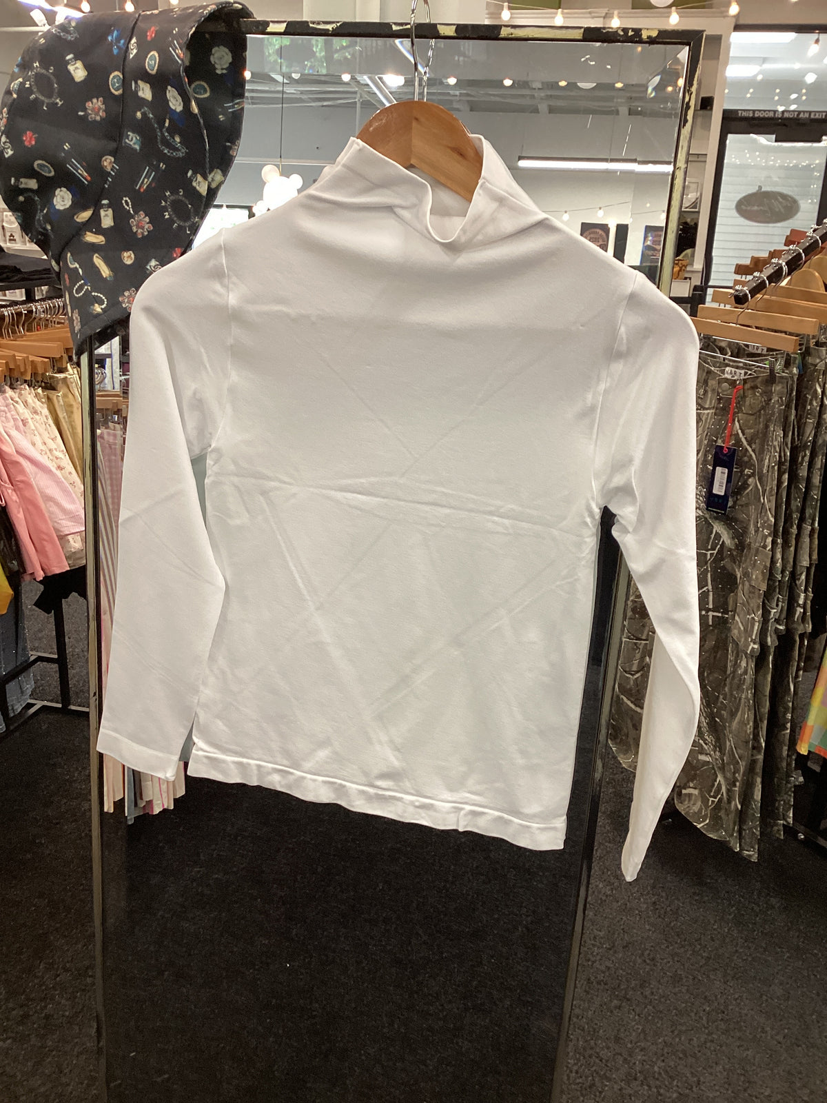 SML641 Long Sleeve Mock Neck