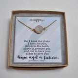 Jeremiah 29 11 Necklace, Christian Graduation Gifts, Christi