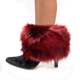 Long Faux Fur Ankle Warmer