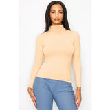SML641 Long Sleeve Mock Neck
