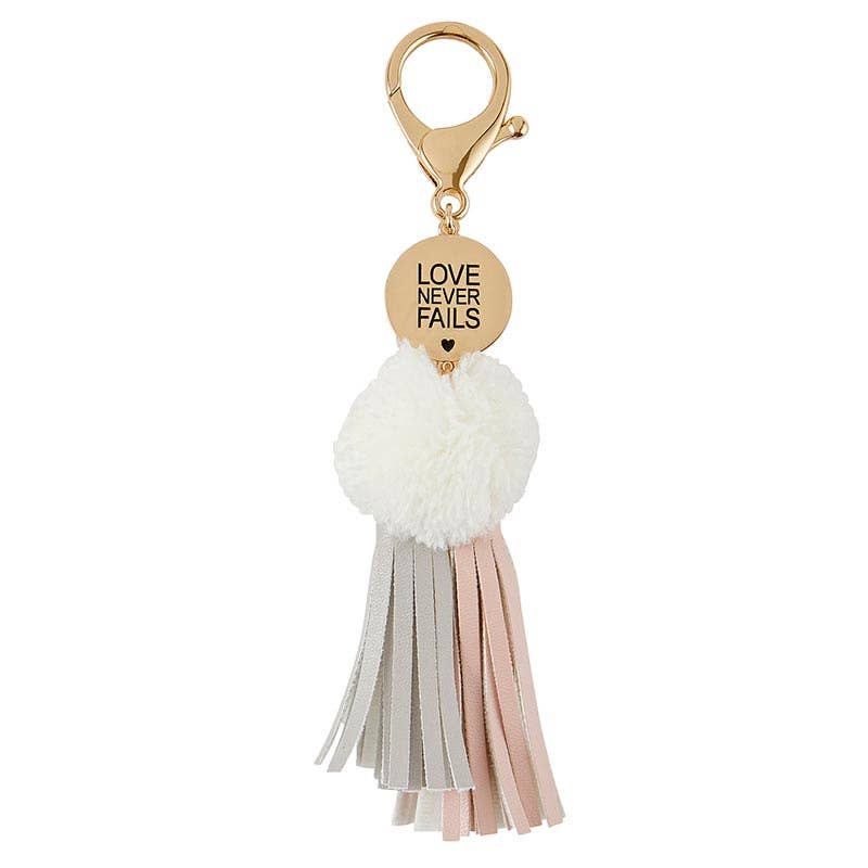 Simply Faith Keychain - Love Never Fails