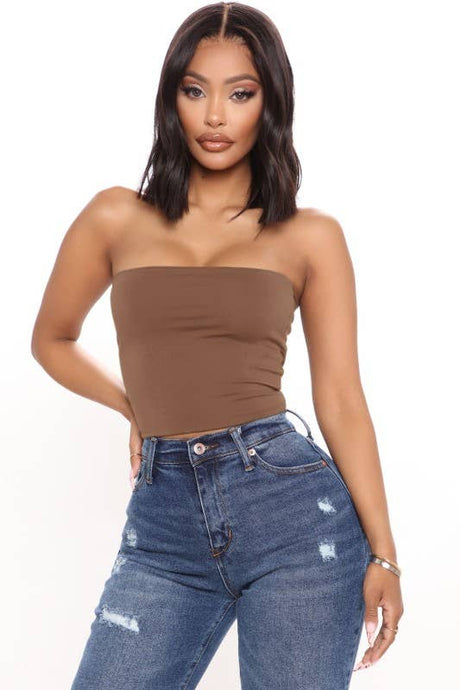 DOUBLE LAYER TUBE TOP