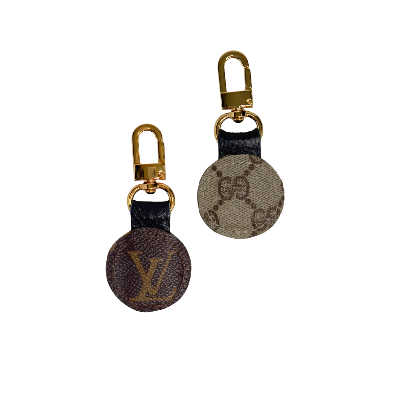 Le Charm Keychain | Upcycled Gucci & LV