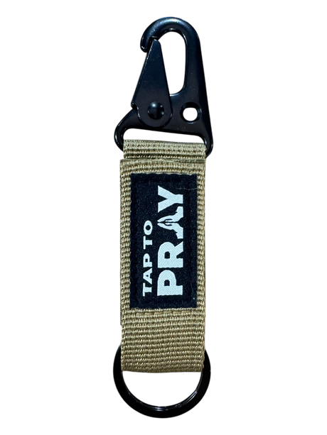 Tap To Pray™ - Tactical Carabiner Keychain