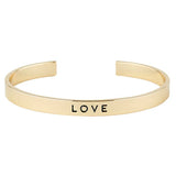 Simply Faith Cuff Bracelet - Love