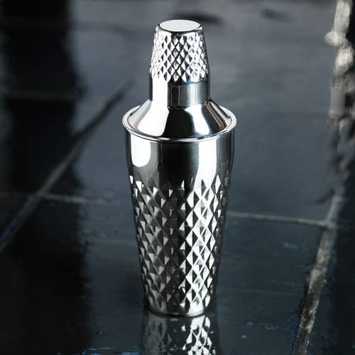 Admiral™ Stainless Steel Faceted Cocktail Shaker by Viski 11891518