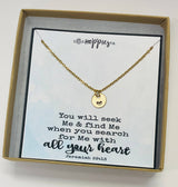 Christian Jewelry, Heart Necklace, Baptism gift, Confirmation gift, Encouragement gift, Gift of faith, Christmas gift, Birthday gift